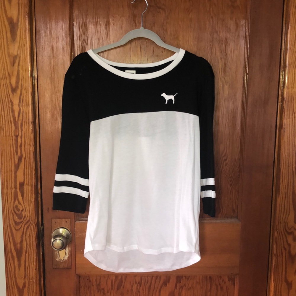 PINK baseball tee
